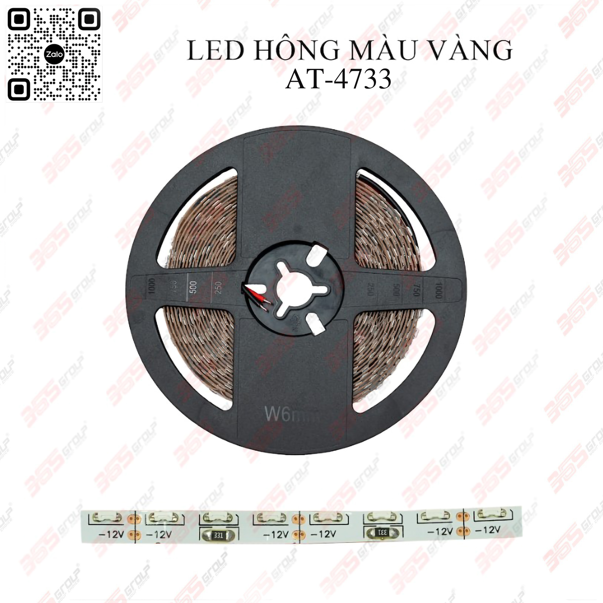 LED HÔNG MÀU VÀNG AT-4733